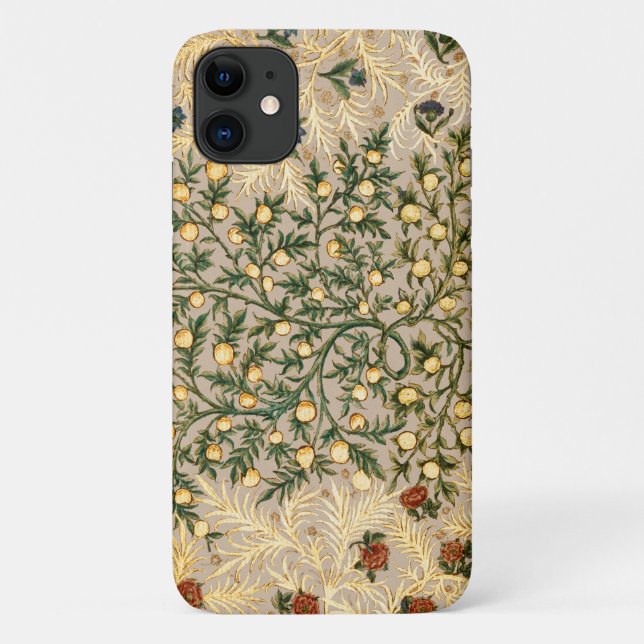 Coques Case-Mate iPhone William Morris Fruit Floral Jardin Fleur Classique (Dos)