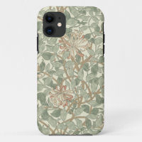 William Morris Honeysuckle Vert Floral