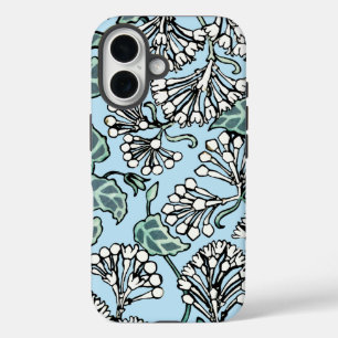 Coque Pour iPhone 16 William Morris Jasmine et Motif Feuille