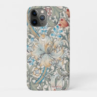 William Morris Lily Art nouveau Coque-Mate iPhone