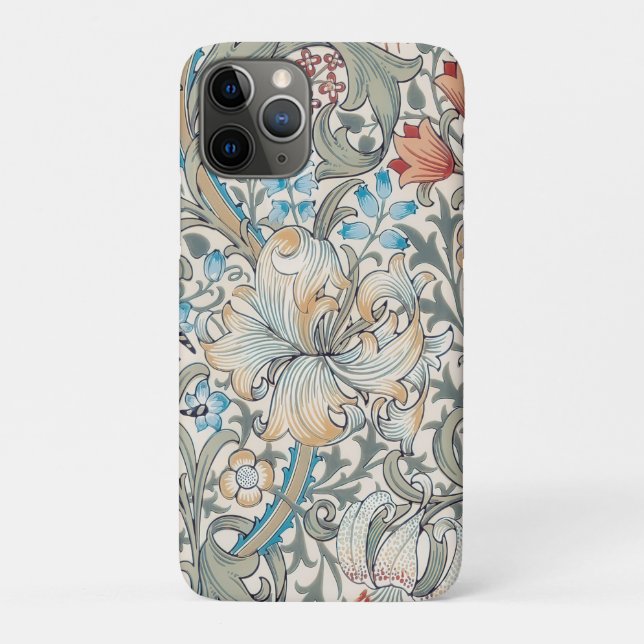 Coques Case-Mate iPhone William Morris Lily Art nouveau Coque-Mate iPhone  (Dos)