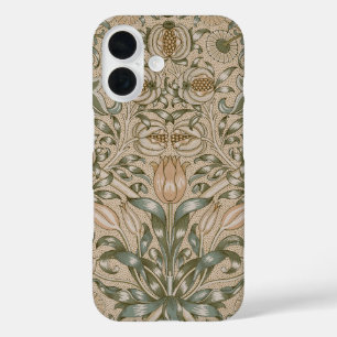 Coque Pour iPhone 16 William Morris Lily et Motif de grenade