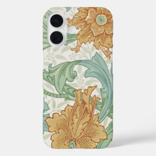Coque Pour iPhone 16 William Morris modèle floral à tige unique