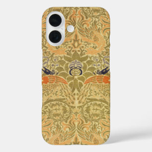 Coque Pour iPhone 16 William Morris Paon Dragon Arts et Métiers Vintage