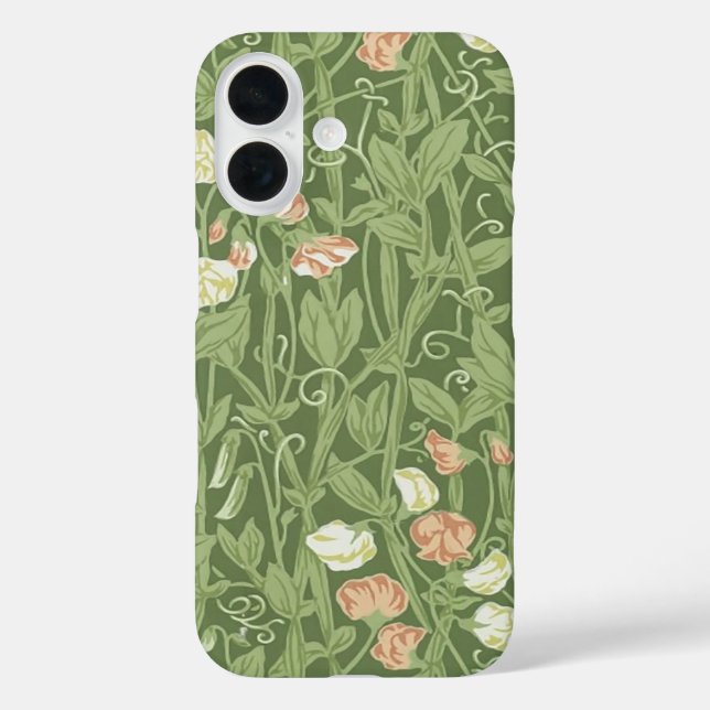 Coques Case-Mate iPhone William Morris Sweet Pea Floral Design (Verso)