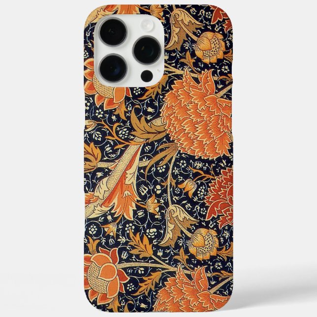 Coques Case-Mate iPhone William Morris Textile Pattern Cray (Verso)