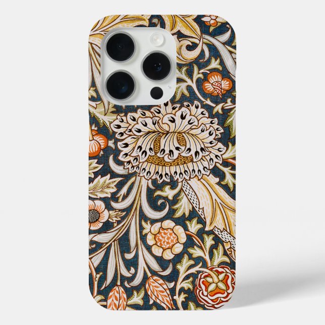 Coques Case-Mate iPhone William Morris Trent Garden Flower Motif classique (Verso)