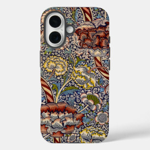 Coque Pour iPhone 16 William Morris Wandle Bleu Nuit Floral Art