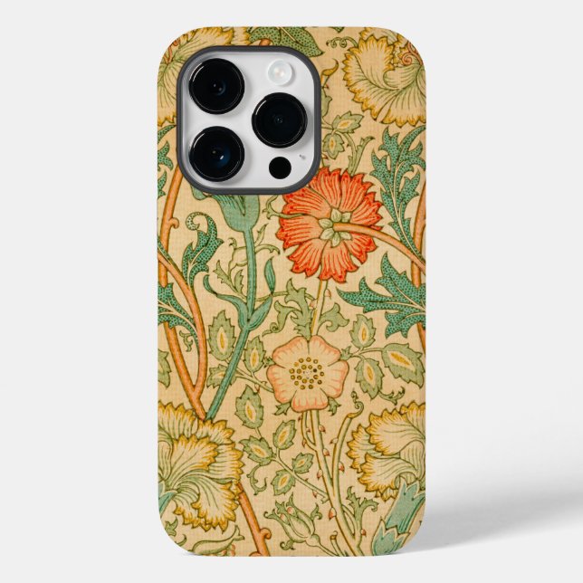 Coques Case-Mate iPhone William Morris's Pink et Rose célèbre motif (Verso)