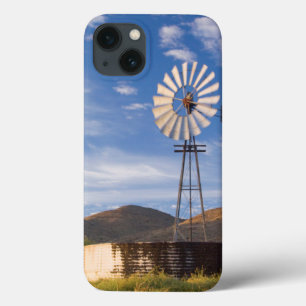 Coques Pour iPhone Windmill And Dam In The Karoo At Sunrise