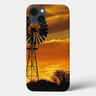 Coque Case-Mate iPhone Windmill and Sunset, William Creek, Oodnadatta