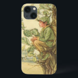 Etui iPhone 13 Winged Elm Fairy Sitting<br><div class="desc">It be difficulté est due à elm fairy. This winged storybook creature is sitting in a tree, taking a few minutes to enjoy the day. Order, c'est un merveilleux prince !</div>