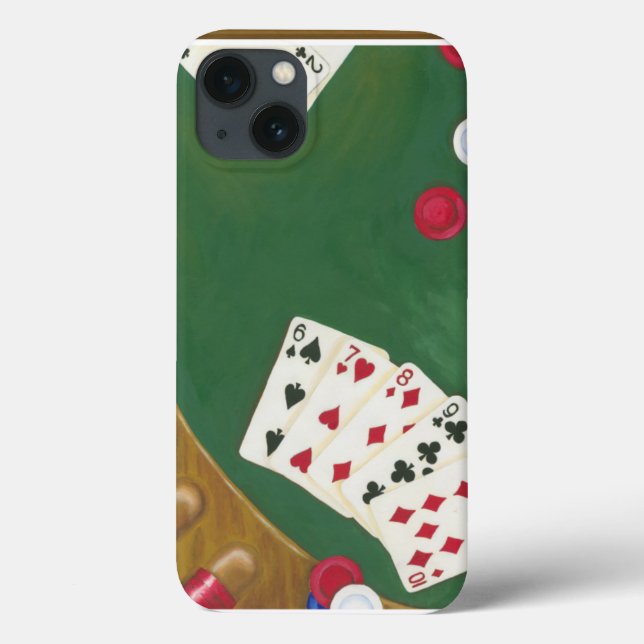 Coques Case-Mate iPhone Winning Poker Hand Six Through Ten (Verso)