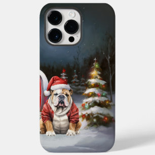 Coque Case-Mate iPhone Winter Bulldog Caravan Christmas Adventure