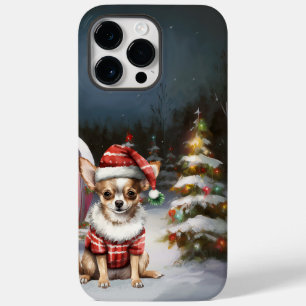 Coque Case-Mate iPhone Winter Chihuahua Caravan Christmas Adventure
