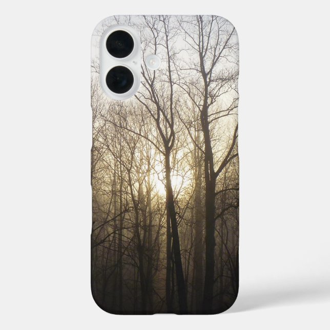 Coques Case-Mate iPhone Winter Fog Sunrise Nature Photographie (Verso)