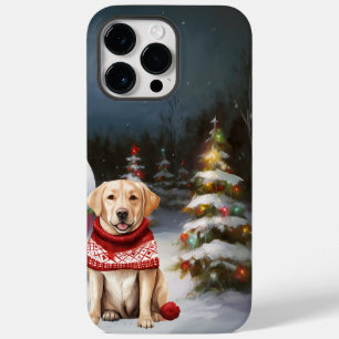 Coque Case-Mate iPhone Winter Labrador Caravan Christmas Adventure
