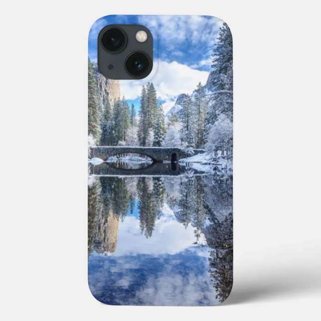 Coques Case-Mate iPhone Winter Reflection at Yosemite (Verso)