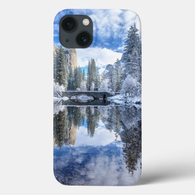 Coques Case-Mate iPhone Winter Reflection at Yosemite (Verso)