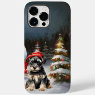 Coque Case-Mate iPhone Winter Schnauzer Caravan Christmas Adventure