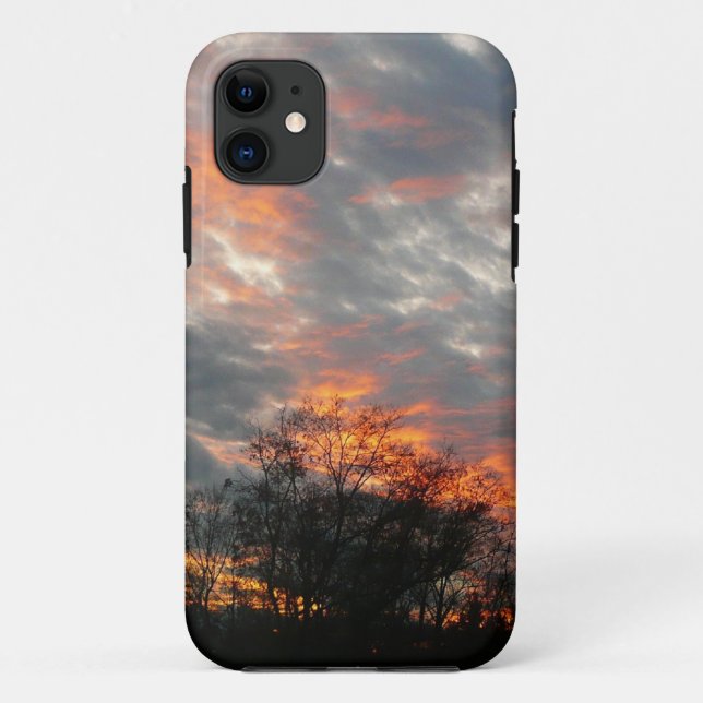 Coques Case-Mate iPhone Winter Sunset Nature Paysage Photographie (Dos)