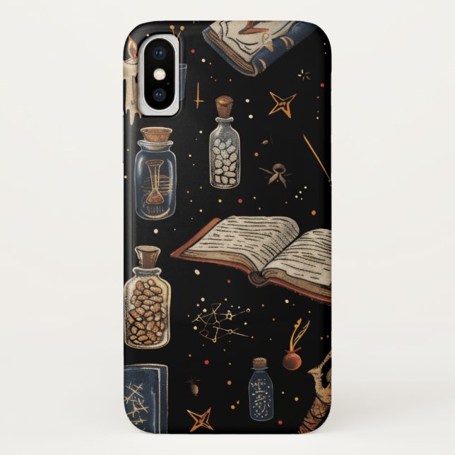 Coques Case-Mate iPhone Witchcraft Potion Pattern – Halloween Magic (Dos)