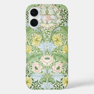 Coque Pour iPhone 16 Wm Morris Myrtle Floral Art Nouveau Lumineux