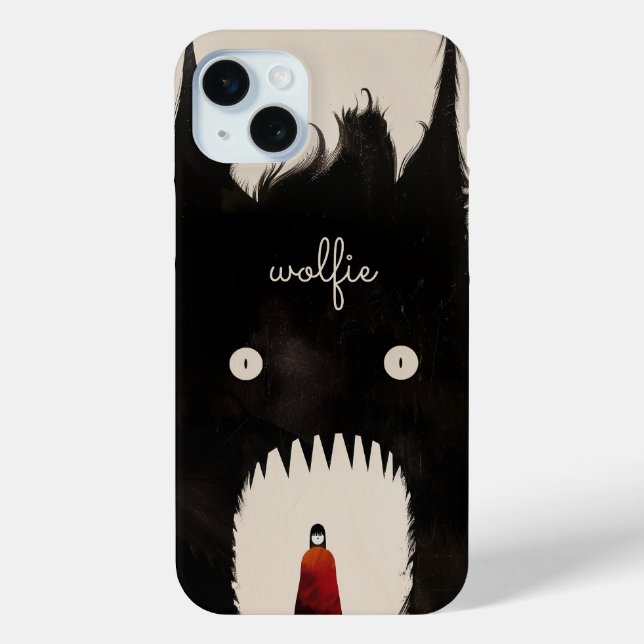 Coques Case-Mate iPhone Wolf et le petit chaperon rouge (Verso)