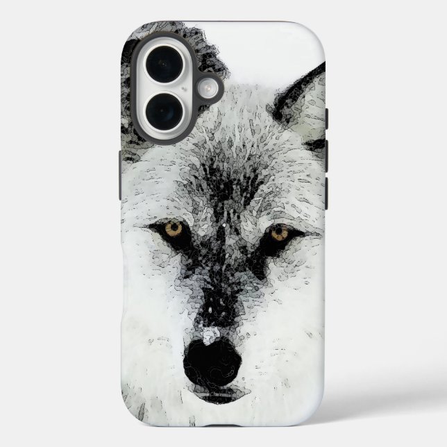 Coques Case-Mate iPhone Wolf Eyes (Verso)