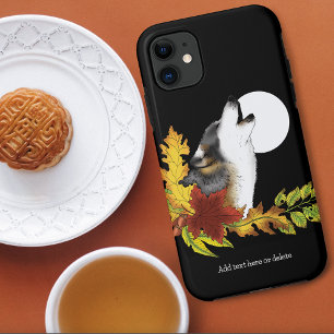 Case-Mate iPhone Case Wolf Howling Moon