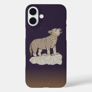 Coque Pour iPhone 16 Plus Wolf Pup Howling