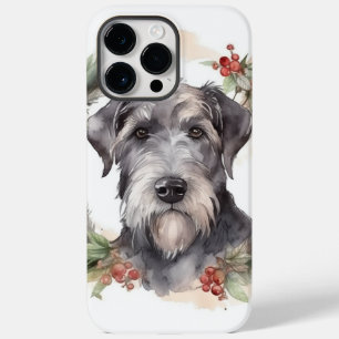 Coque Case-Mate iPhone Wolfhound Festive Wreath