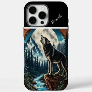 Coque iPhone 16 Pro Max Wolf's Moonlight Howl