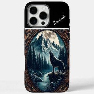 Coque iPhone 16 Pro Max Wolf's Moonlit Howl