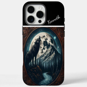 Coque iPhone 16 Pro Max Wolf's Moonlit Howl