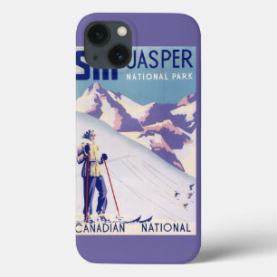 Coque Case-Mate iPhone Woman Posing Open Slopes Poster