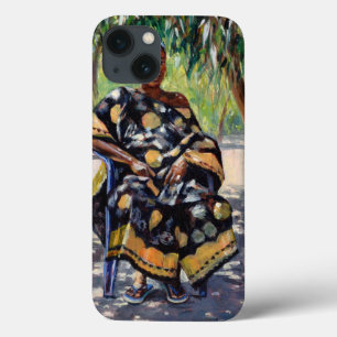 iPhone 13 Coque Woman Sitting 2004