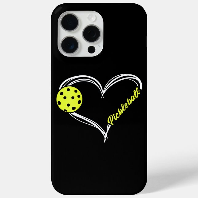 Coques Case-Mate iPhone Womens Love Pickleball - mignon match de picklebal (Verso)