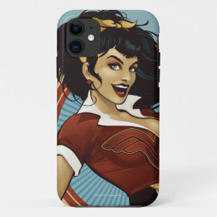 Coques Pour iPhone Wonder Woman Bombshell Name Graphic