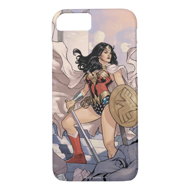 Coques Case-Mate iPhone Wonder Woman Couverture comique #13 (Dos)