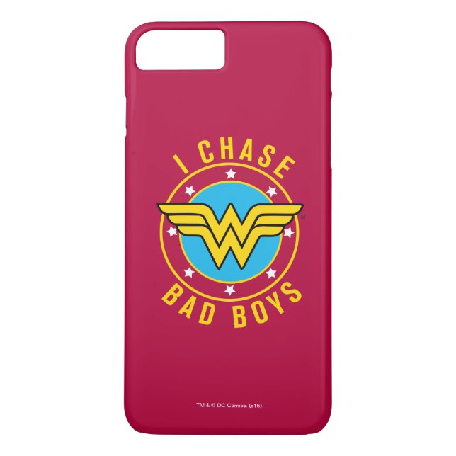 Coques Case-Mate iPhone Wonder Woman - Je Poursuis Les Mauvais Garçons (Dos)