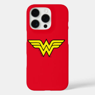 Coque iPhone 16 Pro Wonder Woman | Logo classique