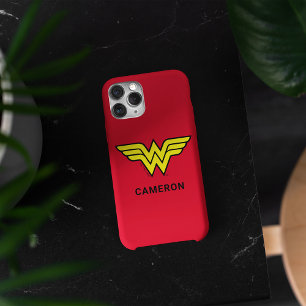 Case-Mate iPhone Case Wonder Woman   Logo classique   Ajouter Votre Nom 