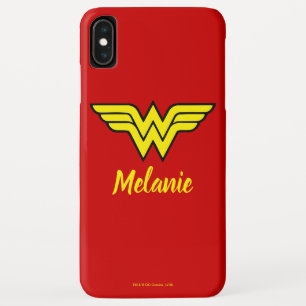 Case-Mate iPhone Case Wonder Woman   Logo et nom classiques