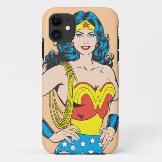 Coque iPhone 11 Wonder Woman | Pose Vintage avec Lasso