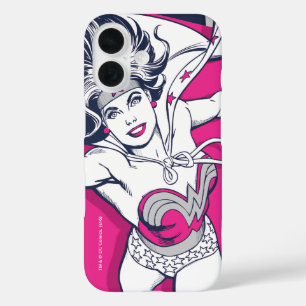 Coque Pour iPhone 16 Wonder Woman Retro Glam Character Art
