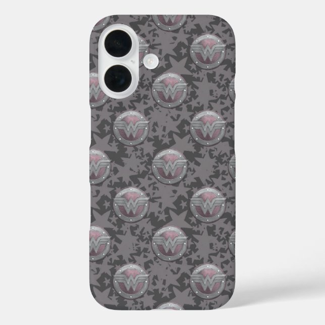Coques Case-Mate iPhone Wonder Woman Shield Motif (Verso)