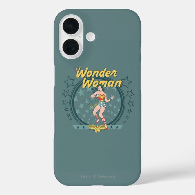 Coques Case-Mate iPhone Wonder Woman Stress Design (Verso)
