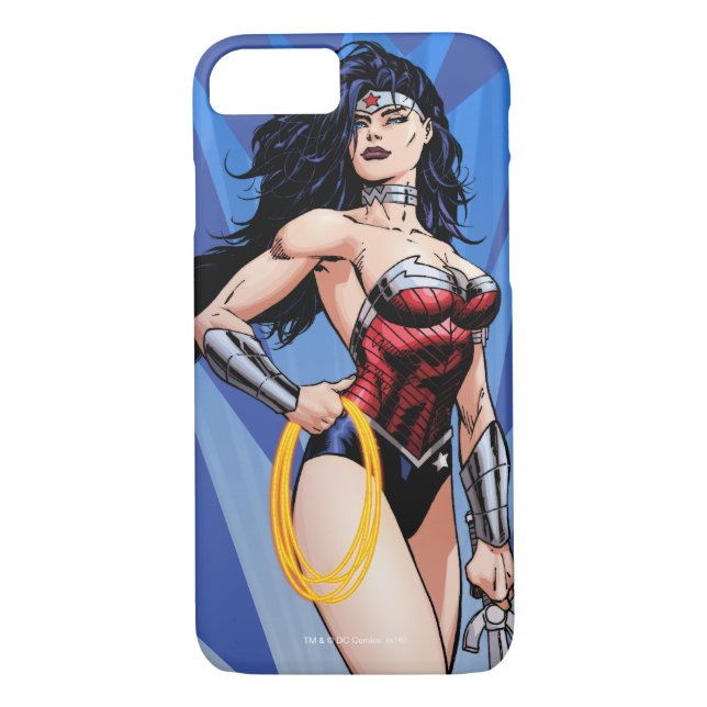 Coques Case-Mate iPhone Wonder Woman & Sword (Dos)