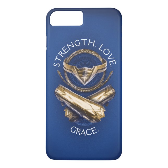 Coques Case-Mate iPhone Wonder Woman Tiara, Lasso et Bracelets (Dos)